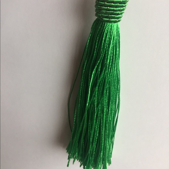 SOLD Gorgeous Boho tassel post earrings - Picture 6 of 6